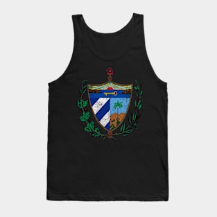 Cuban Coat of Arms Cuba Symbol Tank Top